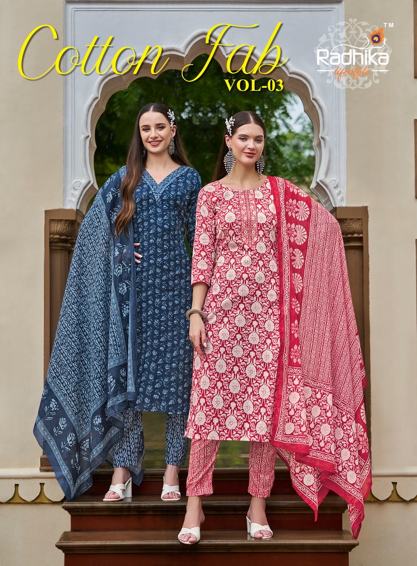 RADHIKA lifestyle COTTON FAB VOL 3